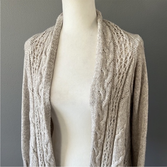 Anthropologie Angel Of The North Anais Wool Blend Cardigan Sweater - Picture 4 of 12
